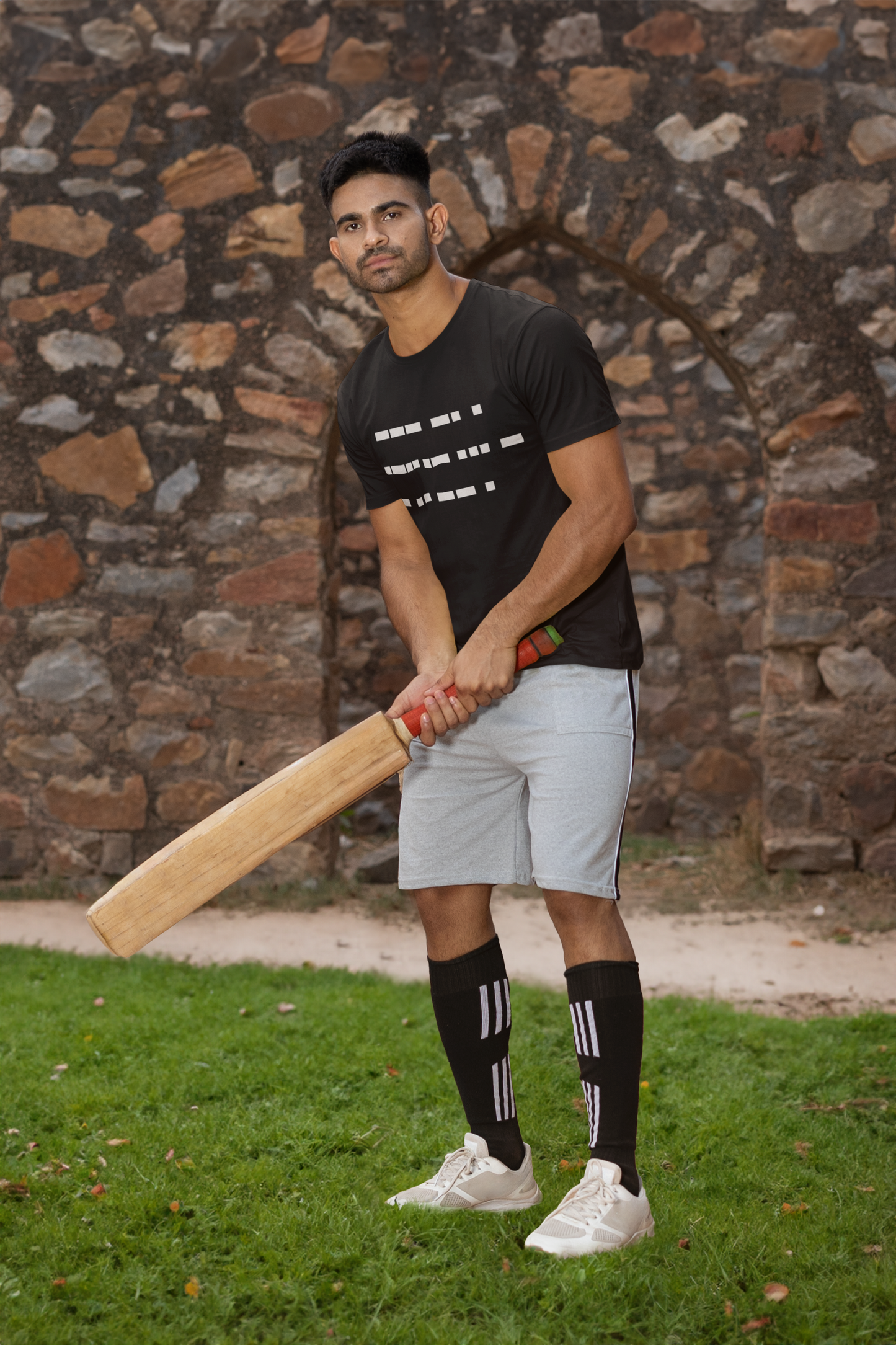 Dhoni Morse Code T Shirt